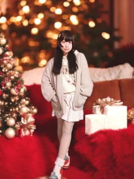 「アイテム（ソックス/靴下）」を使った、✞𝔪𝖎𝖈𝖍𝖊𝖙𝖙𝖊✞さん（レディース・163cm）の秋コーディネート