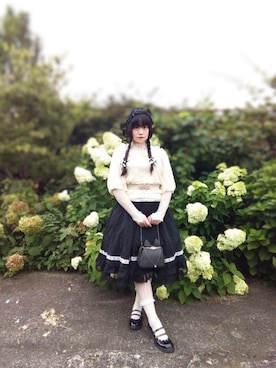 「アイテム（ネックレス、ゴールド系）」を使った、✞𝔪𝖎𝖈𝖍𝖊𝖙𝖙𝖊✞さん（レディース・163cm）の夏コーディネート