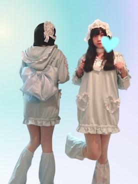 「アイテム（インナーウェア/肌着）」を使った、✞𝔪𝖎𝖈𝖍𝖊𝖙𝖙𝖊✞さん（レディース・163cm）の秋コーディネート