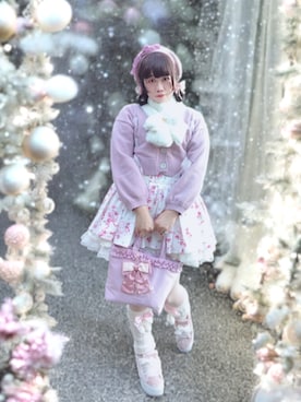 「アイテム（ハンチング/ベレー帽）」を使った、✞𝔪𝖎𝖈𝖍𝖊𝖙𝖙𝖊✞さん（レディース・163cm）の秋コーディネート