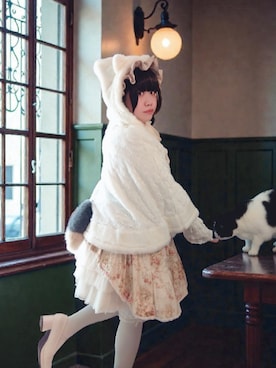 「Avail（アベイル）のアイテム」を使った、✞𝔪𝖎𝖈𝖍𝖊𝖙𝖙𝖊✞さん（レディース・163cm）の冬コーディネート