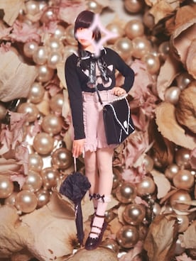 「アイテム（長傘）」を使った、✞𝔪𝖎𝖈𝖍𝖊𝖙𝖙𝖊✞さん（レディース・163cm）の秋コーディネート