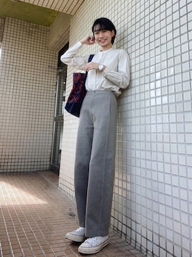 Harunaさん（レディース・173cm）の冬コーディネート