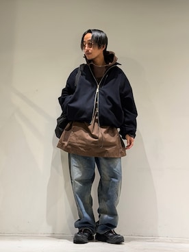 「アイテム（スニーカー）」を使った、GARDEN  takumiさん（メンズ・167cm）の秋コーディネート