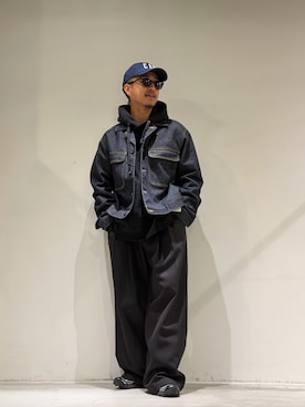 「Toironier（トワロニエ）のアイテム」を使った、GARDEN  takumiさん（メンズ・167cm）の春コーディネート