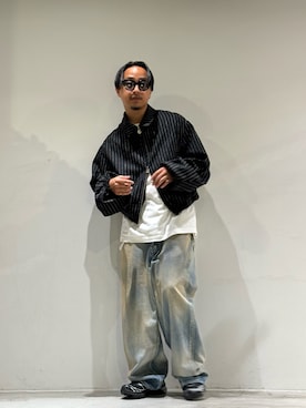 「アイテム（その他アウター）」を使った、GARDEN  takumiさん（メンズ・167cm）の夏コーディネート