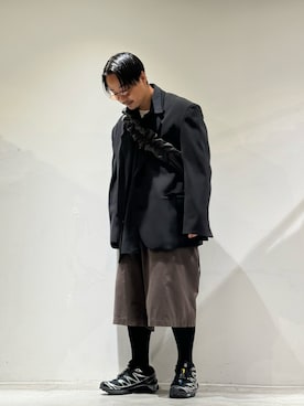 「アイテム（テーラードジャケット）」を使った、GARDEN  takumiさん（メンズ・167cm・20代）の夏コーディネート