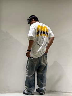 「アイテム（スニーカー）」を使った、GARDEN  takumiさん（メンズ・167cm・20代）の夏コーディネート
