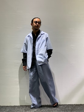 「saby（サバイ）のアイテム」を使った、GARDEN  takumiさん（メンズ・167cm）の夏コーディネート