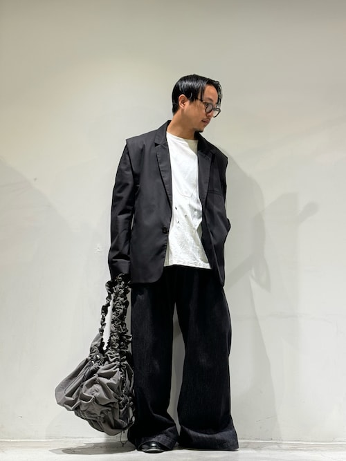Toironier/トワロニエ/Denim 2Tuck Side Tuck Pants