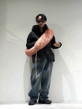 「アイテム（ダウンジャケット/コート）」を使った、GARDEN  takumiさん（メンズ・167cm・20代）の冬コーディネート
