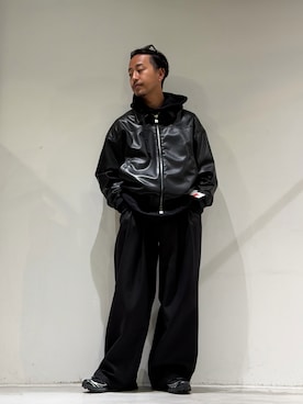 「Toironier（トワロニエ）のアイテム」を使った、GARDEN  takumiさん（メンズ・167cm）の春コーディネート