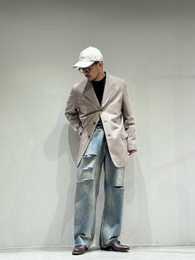 「ancellm」｜「アイテム（ジャケット/アウター）」を使った、GARDEN  takumiさん（メンズ・167cm）の春コーディネート