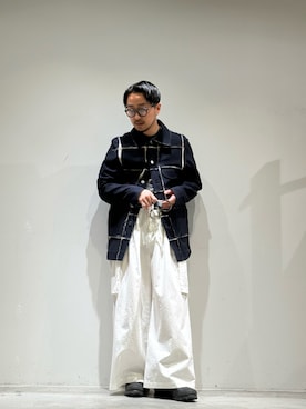 「アイテム（カーゴパンツ）」を使った、GARDEN  takumiさん（メンズ・167cm・20代）の春コーディネート