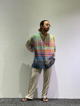 「mii（ミー）のアイテム」を使った、GARDEN  takumiさん（メンズ・167cm）の秋コーディネート