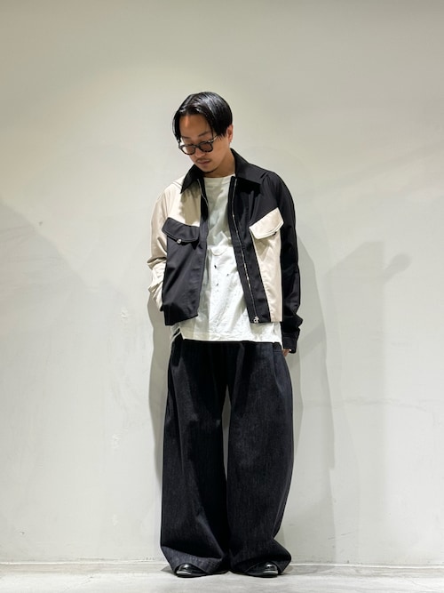 Toironier/トワロニエ/Denim 2Tuck Side Tuck Pants