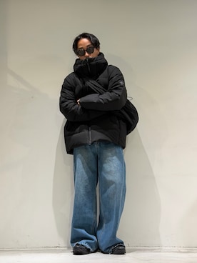 「Toironier（トワロニエ）のアイテム」を使った、GARDEN  takumiさん（メンズ・167cm）の冬コーディネート