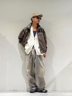 「Toironier（トワロニエ）のアイテム」を使った、GARDEN  takumiさん（メンズ・167cm）の春コーディネート