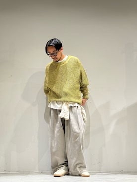 「Wales Bonner」｜GARDEN  takumiさん（メンズ・167cm）の春コーディネート