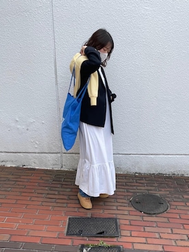 「JOINT WORKS（ジョイントワークス）のアイテム（ワンピース/ドレス）」を使った、miyuさん（レディース・149cm）の春コーディネート
