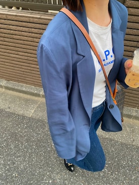 「HOTPING（ホッピン）のアイテム」を使った、LISAさん（レディース・161cm）の夏コーディネート