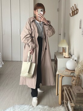 「Honeys（ハニーズ）のアイテム（その他シューズ）」を使った、うしさん（レディース・150cm）の春コーディネート