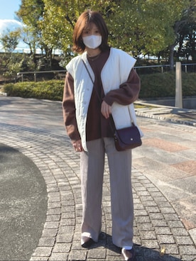 うしさん（レディース・150cm）の冬コーディネート