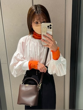 「FRP（エフアールピー）のアイテム」を使った、うしさん（レディース・150cm）の秋コーディネート