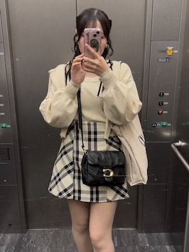 「COACH（コーチ）のアイテム（バッグ）」を使った、あゆかさん（レディース・162cm）の春コーディネート