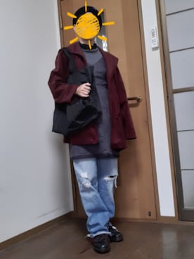 「アイテム（パンツ）」を使った、sugemahoさん（レディース・155cm・50代）の秋コーディネート