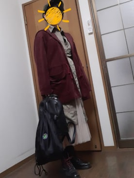 「アイテム（帽子）」を使った、sugemahoさん（レディース・155cm・50代）の秋コーディネート