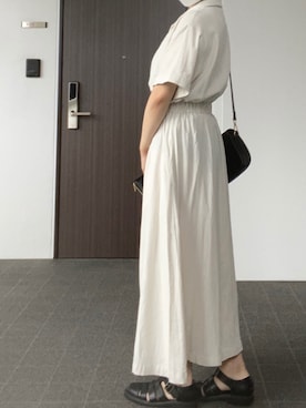 「mel（メル）のアイテム」を使った、なぎささん（レディース・157cm）の夏コーディネート