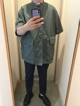 「KLEMAN（クレマン）の＜KLEMAN＞ PADRE/シューズ（モカシン/デッキシューズ）」を使った、tAKEHIrOさん（メンズ・172cm）の夏コーディネート