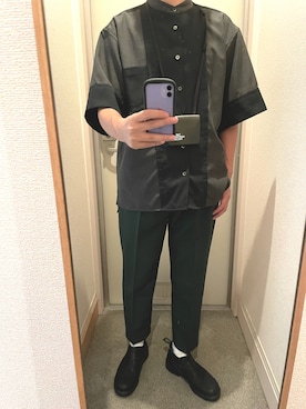 「アイテム（財布）」を使った、tAKEHIrOさん（メンズ・172cm）の夏コーディネート