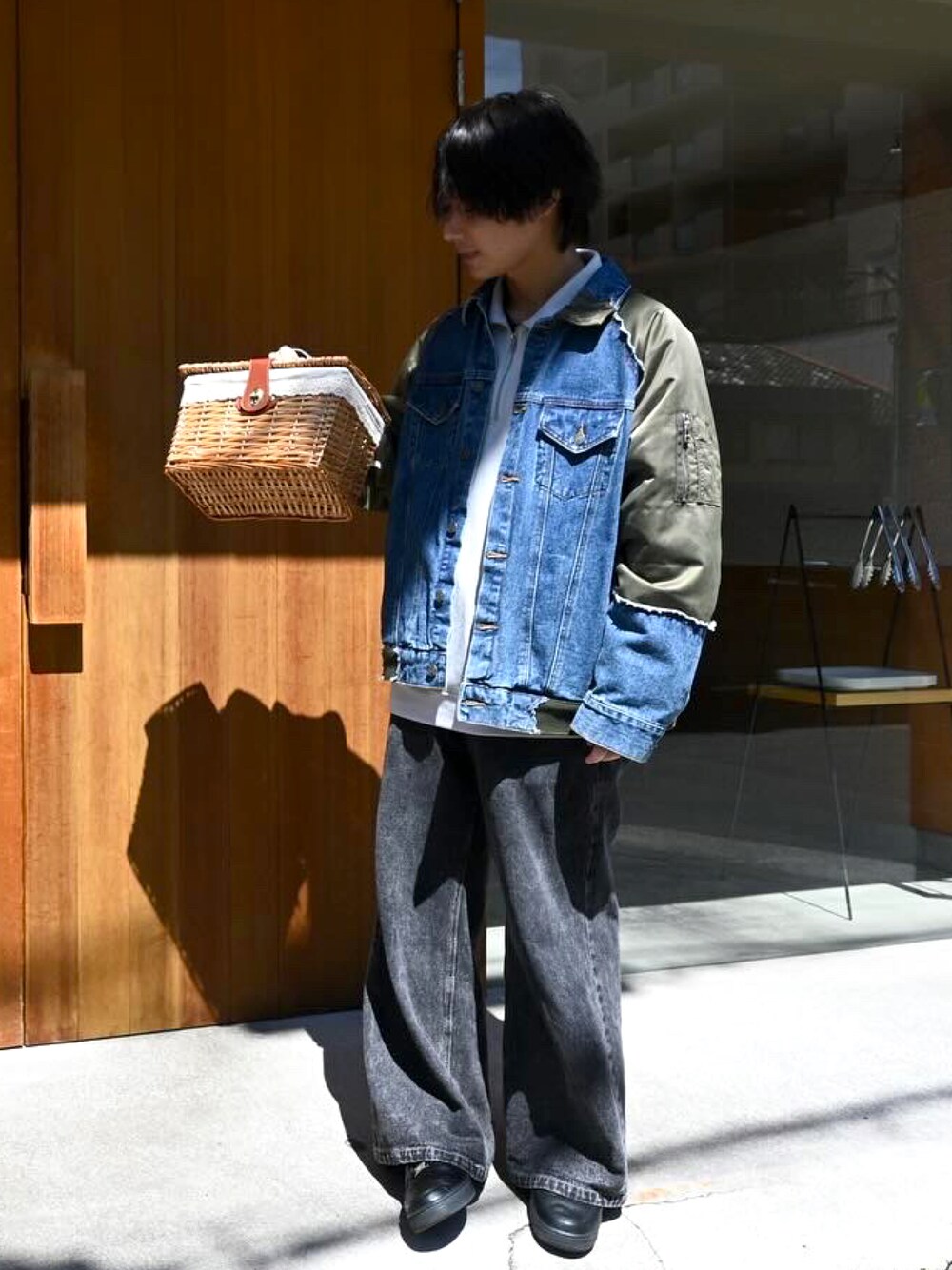 TAKUTO｜CLELのデニムパンツを使ったコーディネート - WEAR