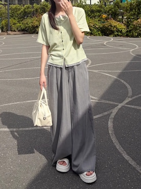 「RETRO GIRL（レトロガール）のアイテム」を使った、RETROGIRLさん（レディース・153cm）の夏コーディネート