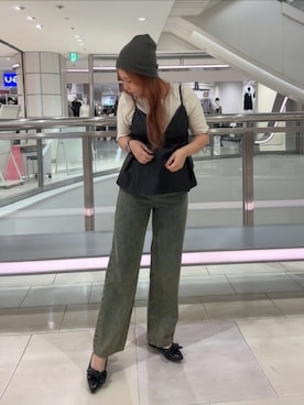 「RETRO GIRL（レトロガール）のアイテム（トップス）」を使った、RETROGIRLさん（レディース・162cm）の秋コーディネート