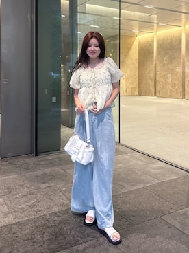 「RETRO GIRL（レトロガール）のアイテム」を使った、RETROGIRLさん（レディース・170cm）の夏コーディネート