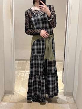 「RETRO GIRL（レトロガール）のアイテム」を使った、RETROGIRLさん（レディース・157cm）の秋コーディネート