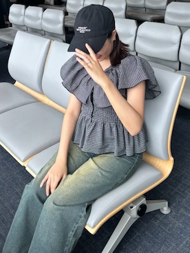 「RETRO GIRL（レトロガール）のアイテム」を使った、RETROGIRLさん（レディース・160cm）の夏コーディネート