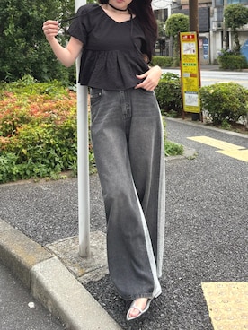 「RETRO GIRL（レトロガール）のアイテム」を使った、RETROGIRLさん（レディース・170cm）の夏コーディネート