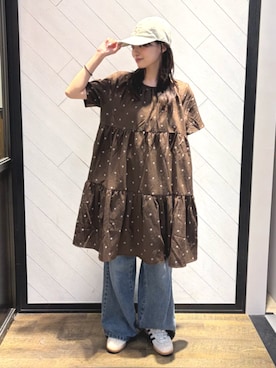 「RETRO GIRL（レトロガール）のアイテム」を使った、RETROGIRLさん（レディース・158cm）の秋コーディネート