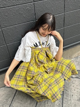 「RETRO GIRL（レトロガール）のアイテム」を使った、RETROGIRLさん（レディース・160cm）の夏コーディネート