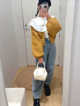 「RETRO GIRL（レトロガール）のアイテム」を使った、RETROGIRLさん（レディース・152cm）の冬コーディネート