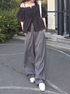 「RETRO GIRL（レトロガール）のアイテム」を使った、RETROGIRLさん（レディース・153cm）の夏コーディネート