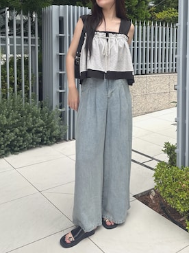 「RETRO GIRL（レトロガール）のアイテム」を使った、RETROGIRLさん（レディース・170cm）の夏コーディネート