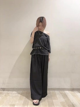 「RETRO GIRL（レトロガール）のアイテム」を使った、RETROGIRLさん（レディース・157cm）の夏コーディネート
