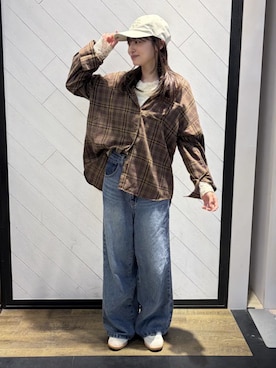 「RETRO GIRL（レトロガール）のアイテム」を使った、RETROGIRLさん（レディース・158cm）の秋コーディネート