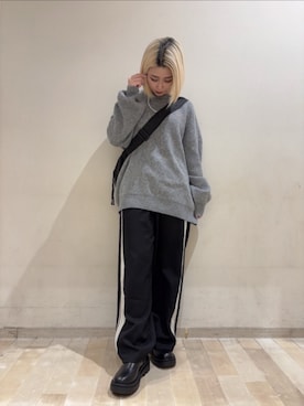「RETRO GIRL（レトロガール）のアイテム」を使った、RETROGIRLさん（レディース・157cm）の冬コーディネート