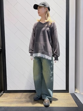 「RETRO GIRL（レトロガール）のアイテム」を使った、RETROGIRLさん（レディース・156cm）の秋コーディネート